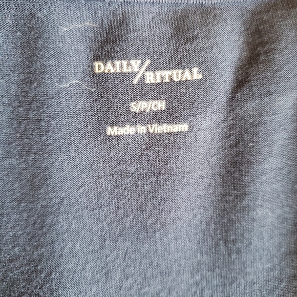 Daily Ritual blue dress, small - Picture 3 of 3